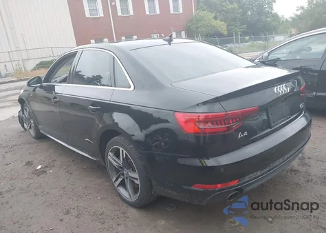2017 Audi A4 2.0T Premium из США, поврежденный, VIN WAUENAF42HN040468